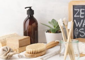 Assortment of Zero Waste hygiene accessories