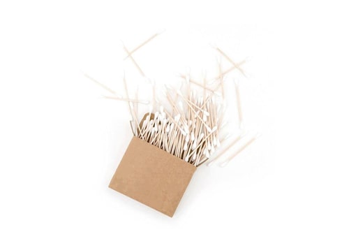 Pack of bamboo q-tips.